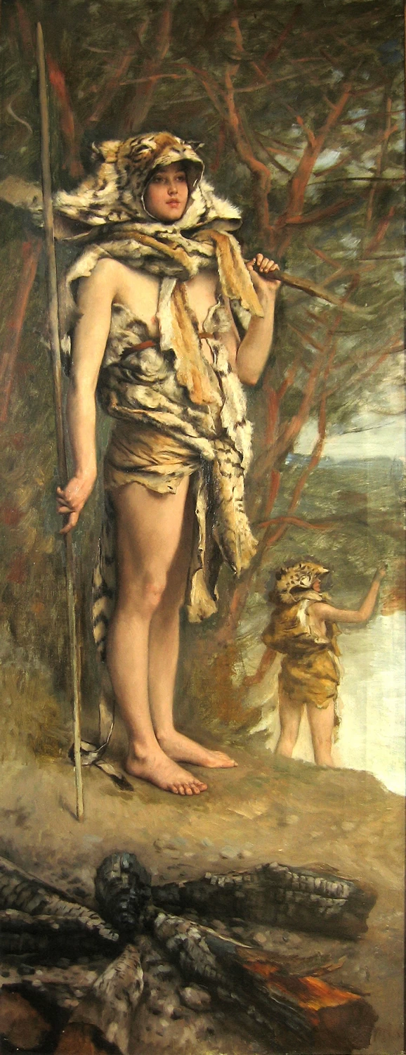 James Tissot - La donna preistorica, 1895